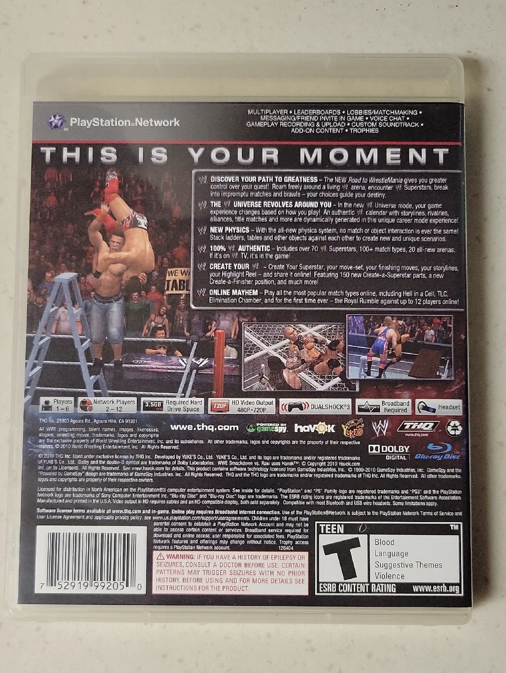WWE SmackDown vs. Raw 2011 (PS3)